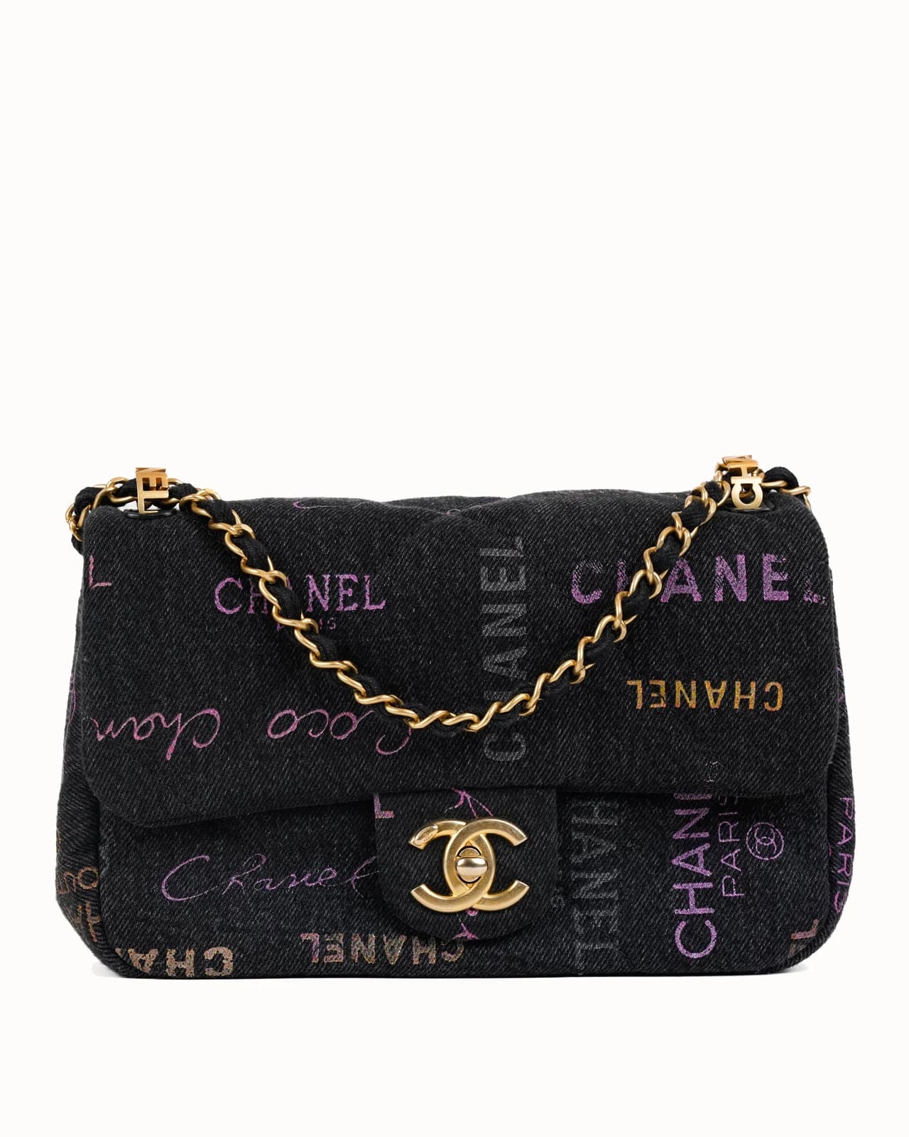 Chanel Medium Quilted Denim Mood Flap Crossbody Bag — photo 1