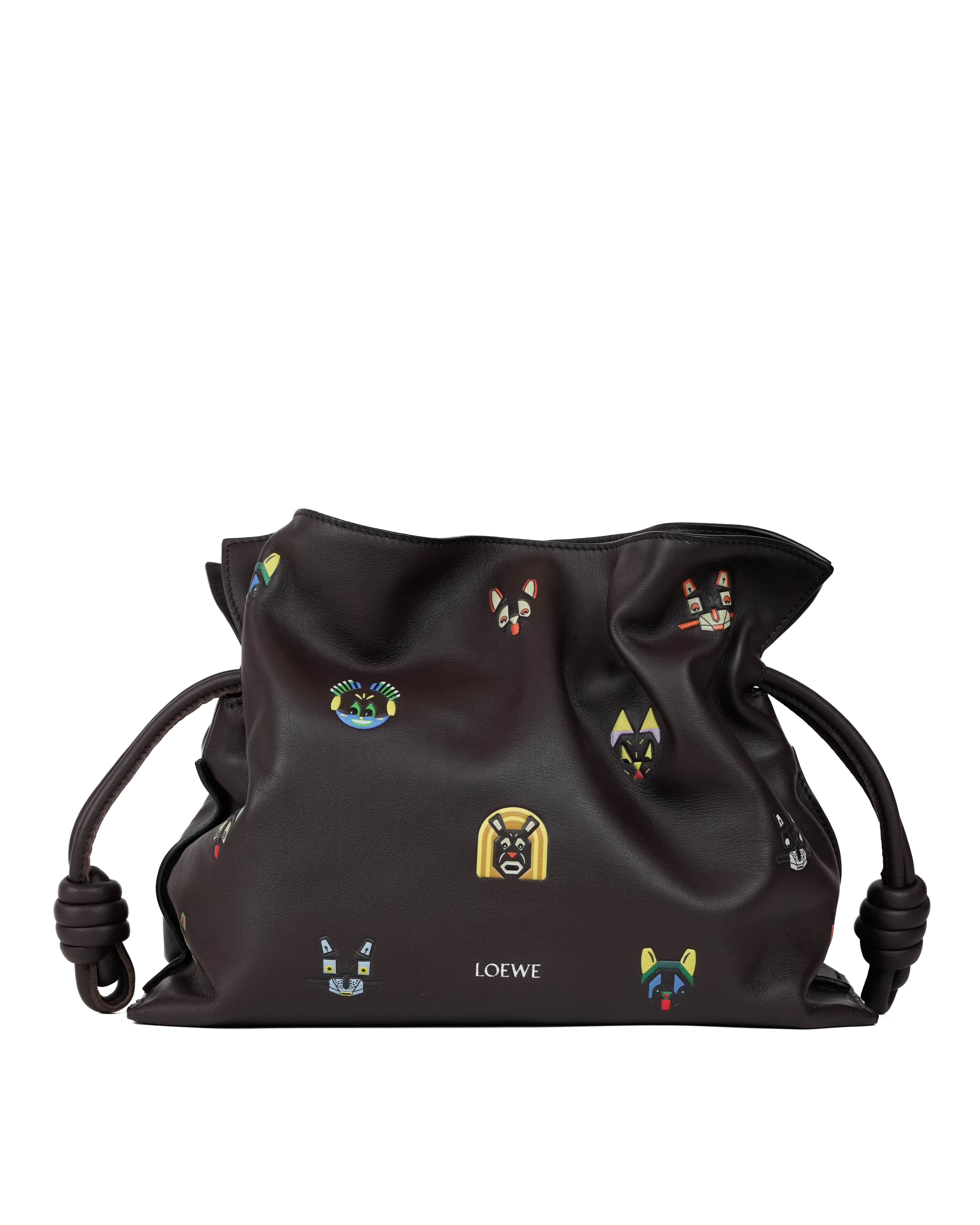 Loewe Futurist Cat Flamenco Clutch Shoulder Bag