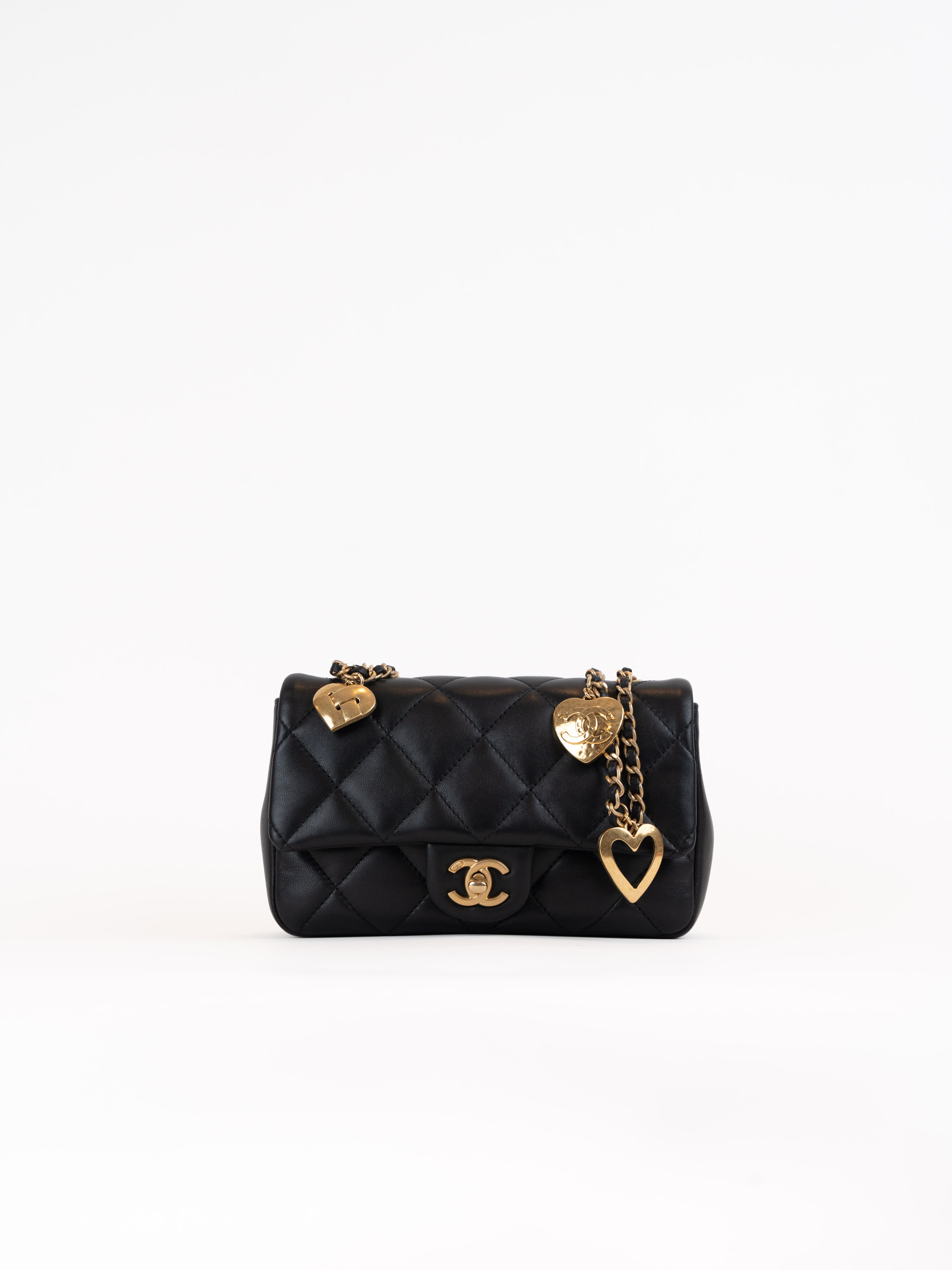 Chanel Chanel Heart Charms Mini Flap